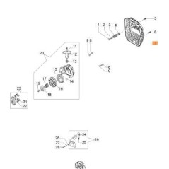 COPERCHIO ORIGINALE EMAK 61240062R | NewgardenParts.com