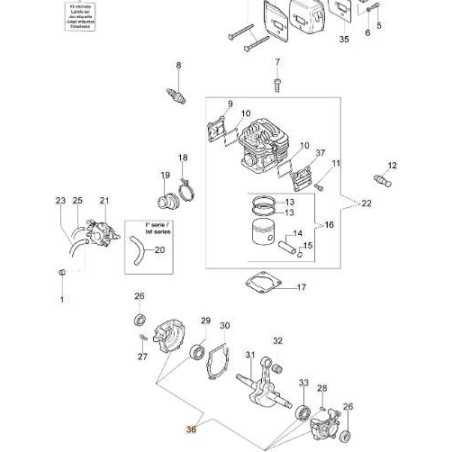 PAR DE MEDIOS CÁRTER EMAK ORIGINALES 50080098R | NewgardenParts.com