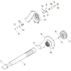 ADAPTATEUR ORIGINAL EMAK 61370481R | NewgardenParts.com