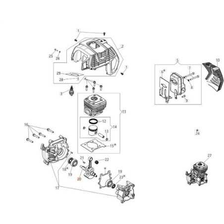 ALBERO MOTORE ORIGINALE EMAK 61450001BR | NewgardenParts.com