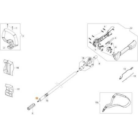 ALBERO TRASMISSIONE ORIGINALE EMAK 61370337R | NewgardenParts.com
