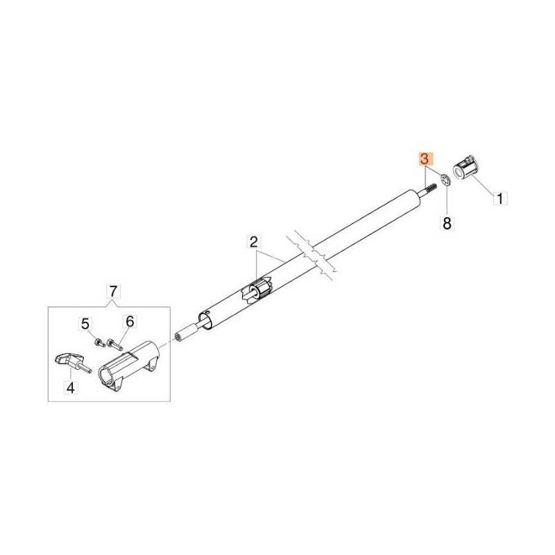 ORIGINAL EMAK DRIVE SHAFT 61370498