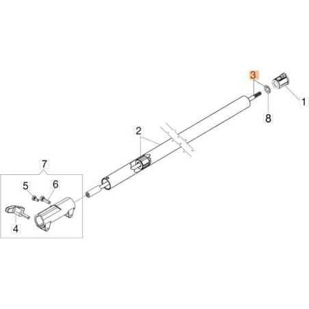 ALBERO TRASMISSIONE ORIGINALE EMAK 61370498 | NewgardenParts.com
