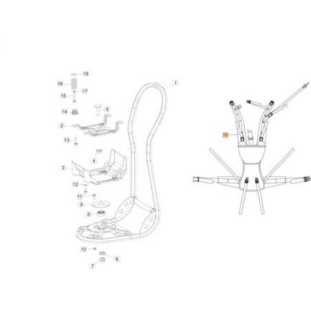 RUCKSACKGURTE KOMPL. OM ORIGINAL EMAK 61400263AR | NewgardenParts.com