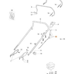 ACCÉLÉRATEUR COMPLET ORIGINAL EMAK 8203430R | NewgardenParts.com