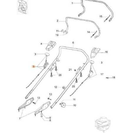 ACCÉLÉRATEUR COMPLET ORIGINAL EMAK 8203545R | NewgardenParts.com