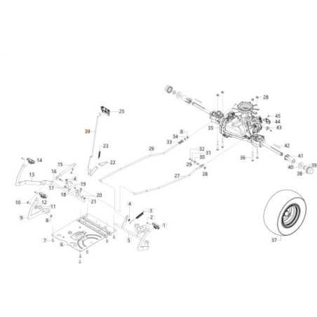 TIGE DE FREIN ORIGINAL EMAK AK473789 | NewgardenParts.com