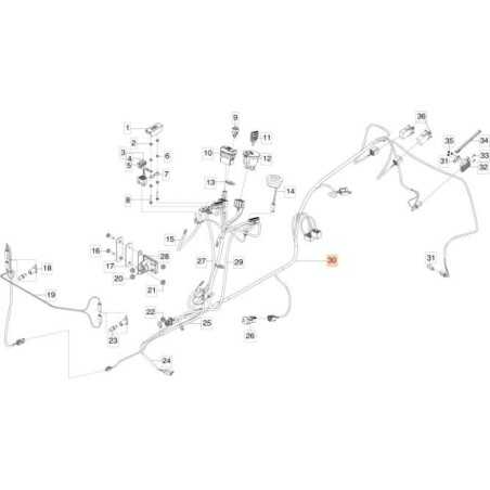 ORIGINAL WIRING HARNESS EMAK AK473426 | NewgardenParts.com