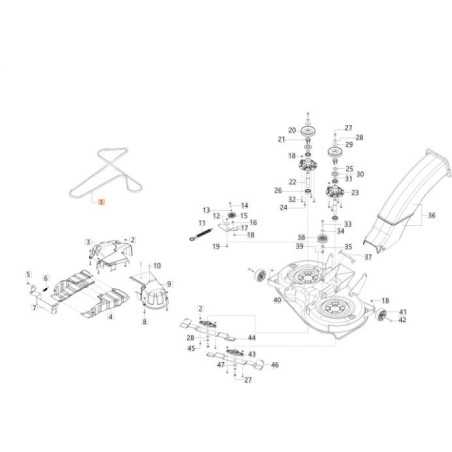 ORIGINAL GÜRTEL EMAK AK473442 | NewgardenParts.com