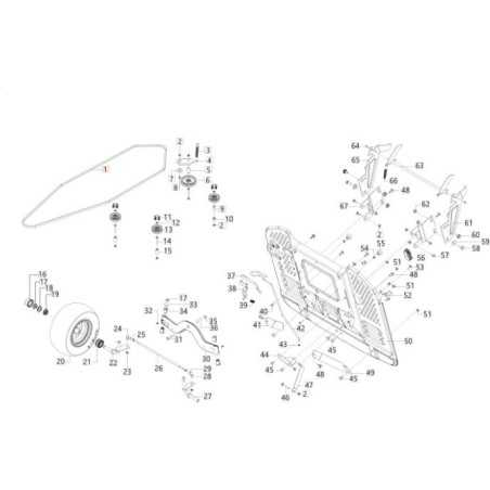 ORIGINAL GÜRTEL EMAK AK514074 | NewgardenParts.com