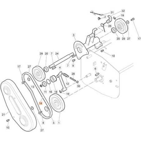 ORIGINAL EMAK KURZER ROTORRIEMEN 68250110AR | NewgardenParts.com