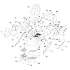 ORIGINALABDECKUNG EMAK 68130537BR | NewgardenParts.com