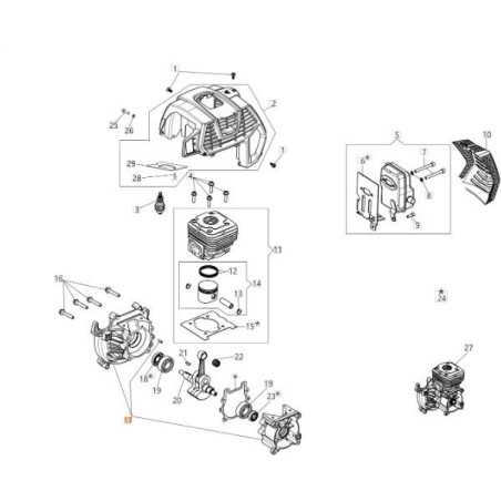 PAR DE MEDIOS CÁRTER EMAK ORIGINALES 61452001BR | NewgardenParts.com