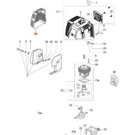 COUVERCLE DE SILENCIEUX EMAK ORIGINAL 61330267R | NewgardenParts.com