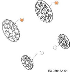 COUVERCLE DE ROUE ORIGINAL EMAK C73106125