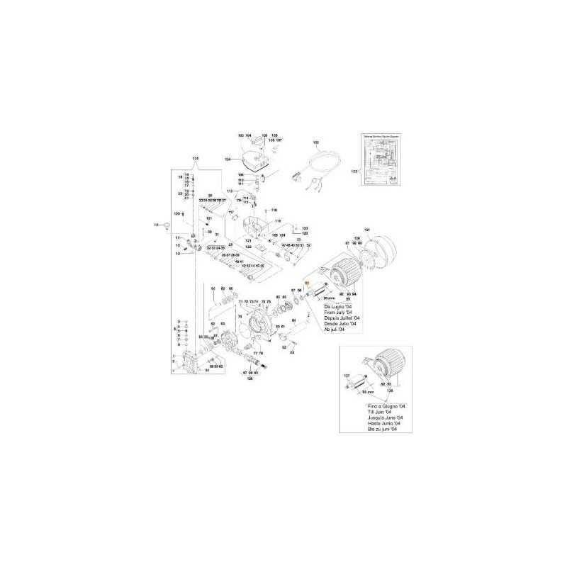 ARBRE DE ROTOR EMAK D'ORIGINE CH00010510