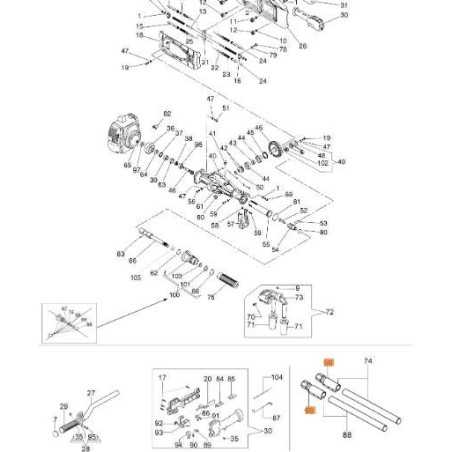 ACCESORIO DE VARILLA ORIGINAL EMAK CS61600007 | NewgardenParts.com