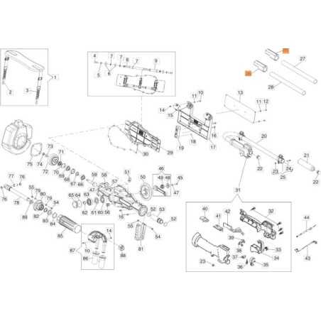 ACCESORIO DE VARILLA ORIGINAL EMAK CS61600027 | NewgardenParts.com