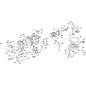 ENSEMBLE DE SEGMENTS DE PISTON EMAK D'ORIGINE G118550510E0