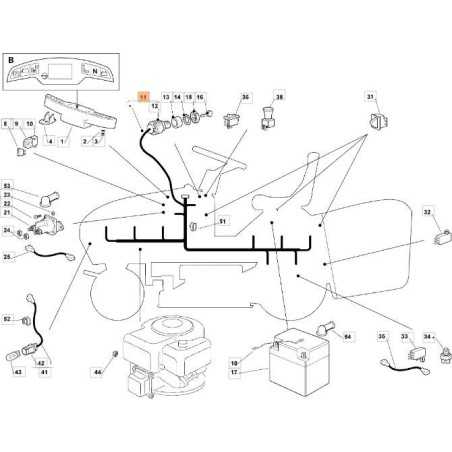 ORIGINAL WIRING HARNESS EMAK G182040147E0 | NewgardenParts.com