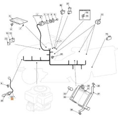 Cable original EMAK G182040073E0 | NewgardenParts.com