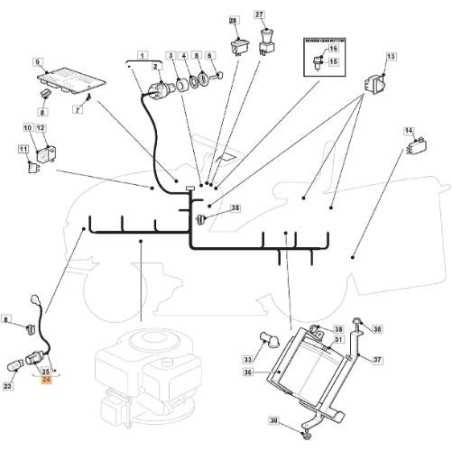 Cable original EMAK G182040073E0 | NewgardenParts.com