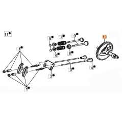 ALBERO CAMME COMPL. ORIGINALE EMAK L66150363 | NewgardenParts.com