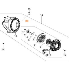 DÉMARREUR COMPLET EMAK ORIGINAL L66150329 | NewgardenParts.com