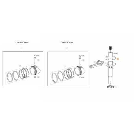 ALBERO MOTORE ORIGINALE EMAK L66151543 | NewgardenParts.com