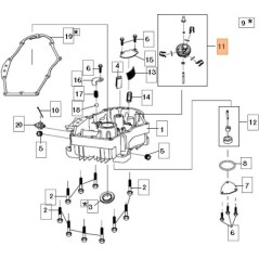 ARBRE DE RÉGULATEUR EMAK ORIGINAL L66151505 | NewgardenParts.com