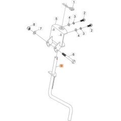 BRACCIO AMMORTIZZATORE ORIGINALE EMAK L66151208 | NewgardenParts.com
