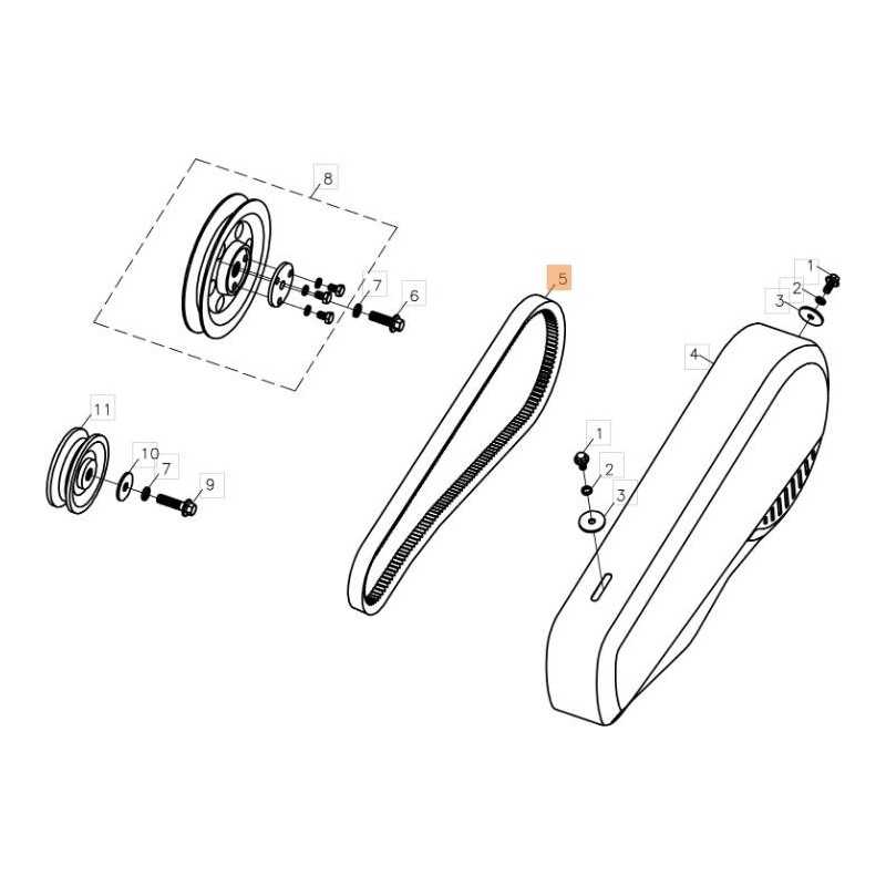COURROIE ORIGINALE EMAK L66150932
