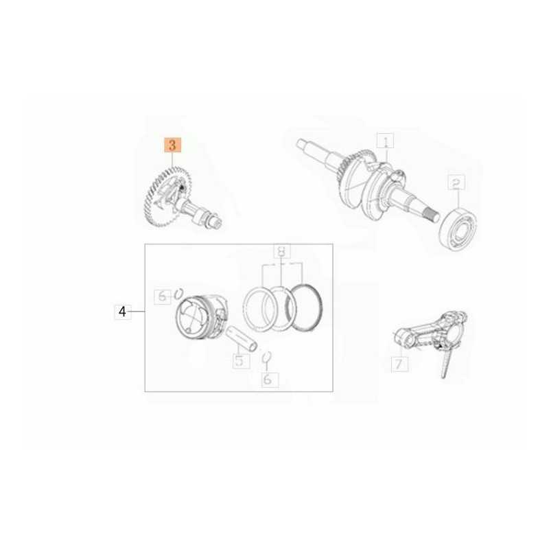 ALBERO CAMME ORIGINALE EMAK L66151809