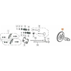 ALBERO CAMME ORIGINALE EMAK L66152427 | NewgardenParts.com