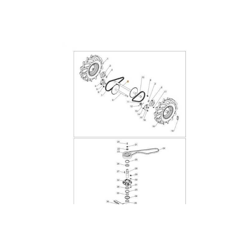 ALBERO DELLA RUOTA ORIGINALE EMAK PB0302010010