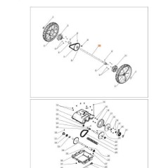 ALBERO DELLA RUOTA ORIGINALE EMAK PB0302010054 | NewgardenParts.com
