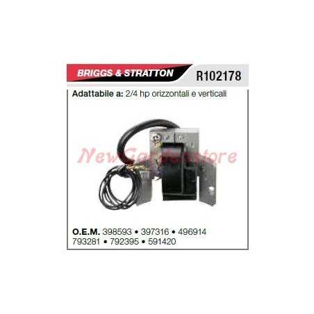 Ignition coil B&S lawn mower mower 2/4HP R102178 | NewgardenParts.com
