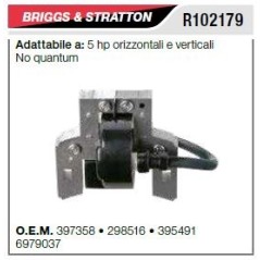 Bobina de encendido B&S cortacésped cortacésped 7/16HP R102179