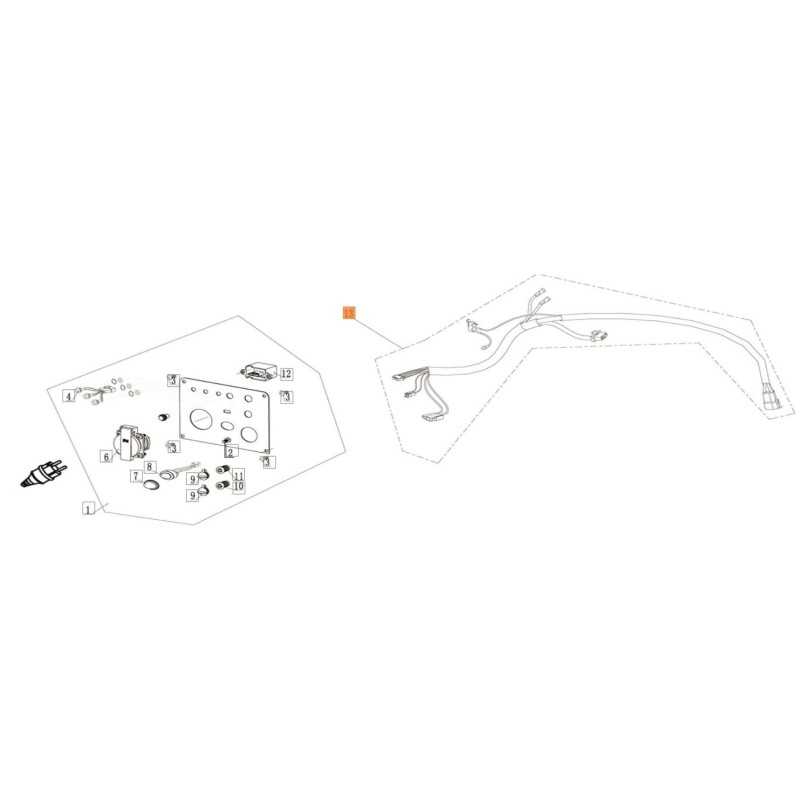 FAISCEAU DE CÂBLAGE ORIGINAL EMAK L66152576