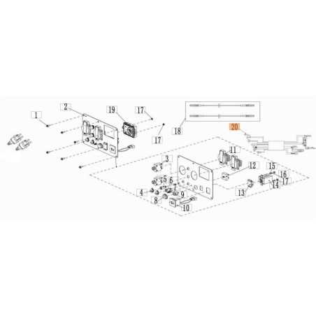 ORIGINAL WIRING HARNESS EMAK L66152665 | NewgardenParts.com