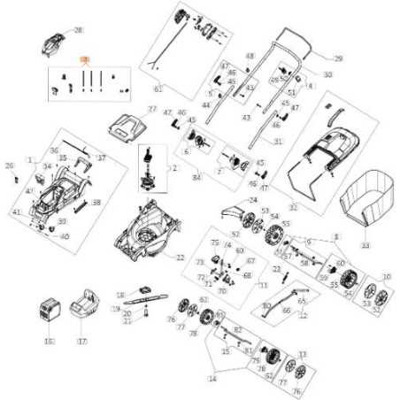 ORIGINAL WIRING HARNESS EMAK LR000095R | NewgardenParts.com