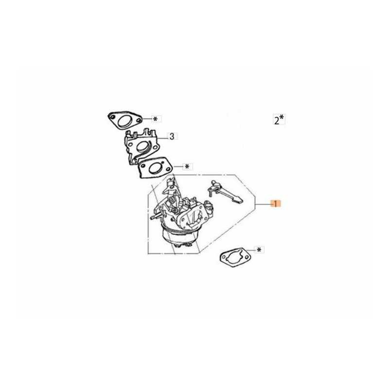 CARBURADOR ORIGINAL EMAK L66151860