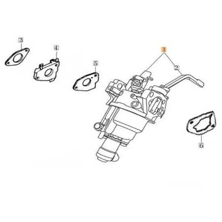 ORIGINALVERGASER EMAK L66152431 | NewgardenParts.com