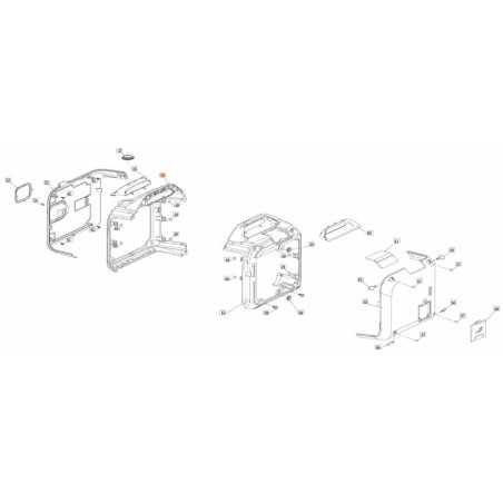 CASING (LEFT) ORIGINAL EMAK L66152581 | NewgardenParts.com