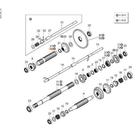 ARBRE D'ORIGINE EMAK YF1370260 | NewgardenParts.com