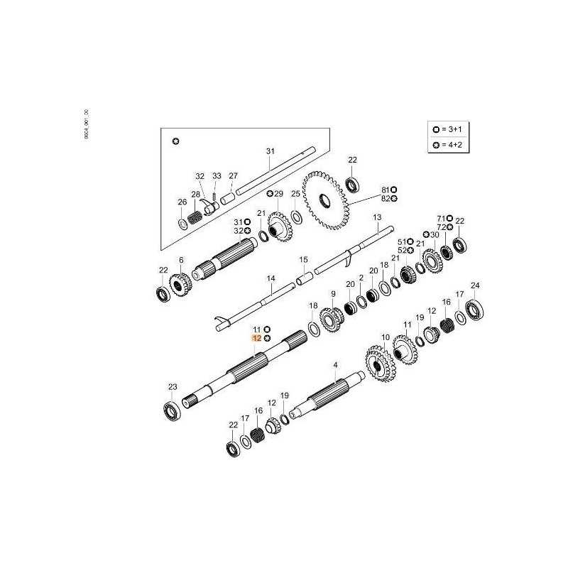 ORIGINAL SHAFT EMAK YF1370261