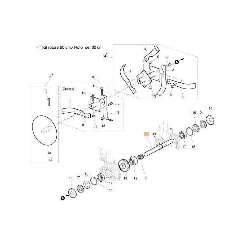 ORIGINAL SHAFT EMAK YF1420811