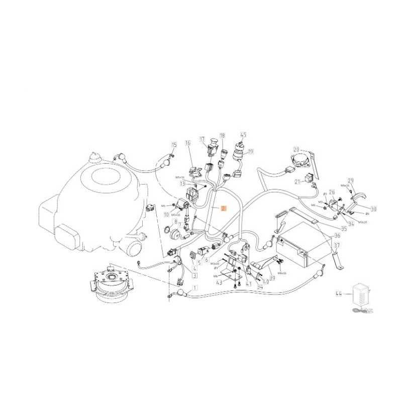ORIGINAL WIRING HARNESS EMAK TS000335R