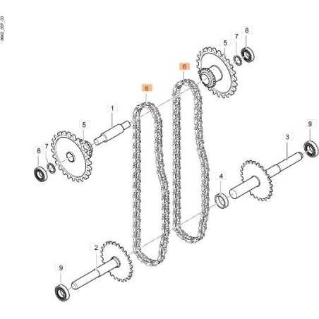 ORIGINALKETTE EMAK YF1375052 | NewgardenParts.com