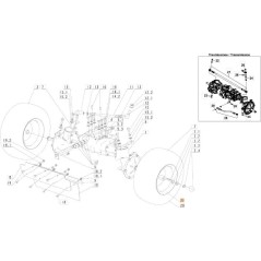 ROUE AVANT ORIGINALE EMAK SGN325111027 | NewgardenParts.com